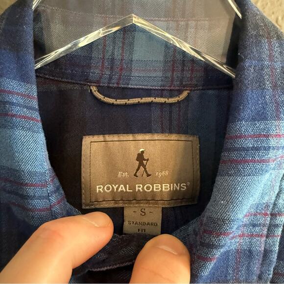 Royal Robbins Merinolux Flannel Zipper Front Pocket Size S - Picture 5 of 8